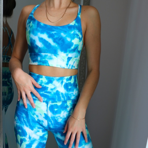 Ellie Activewear Other - Ellie Activewear TieDye Sports Bra and Legging Set